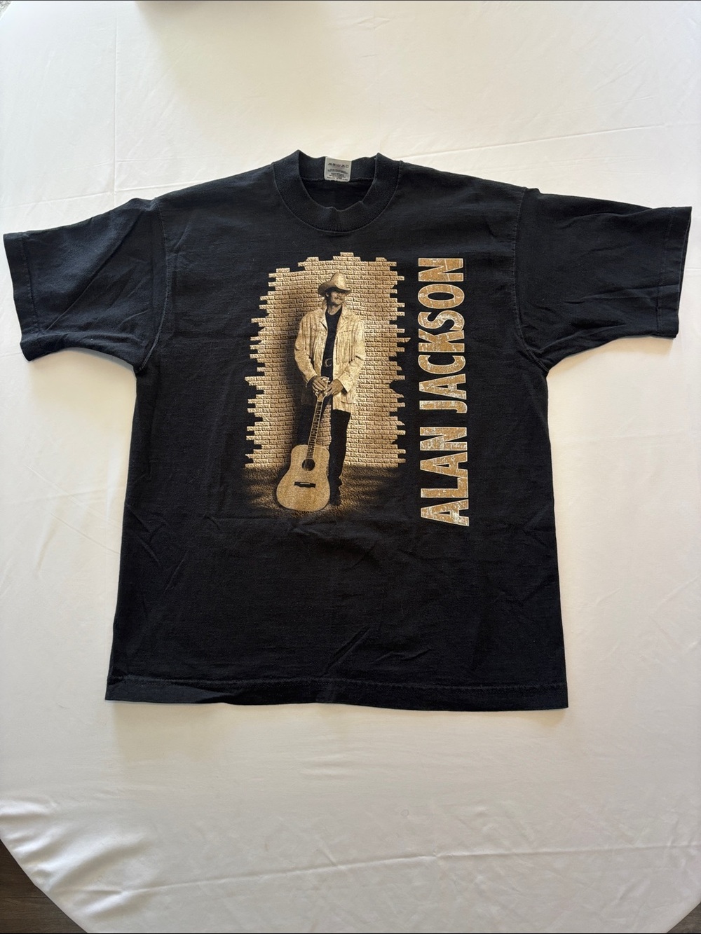 Vintage 1996 Alan Jackson T-Shirt Double Sided Country Music Tour Tee Large